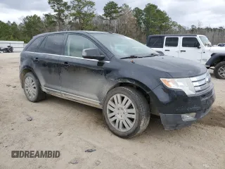 2008 Ford Edge Limited with VIN 2FMDK49C88BA98474, listed as a Copart auction lot 47703155 with 214,960 mi miles and Salvage Title. Bid and sale history available at carsss.com. Image 4.