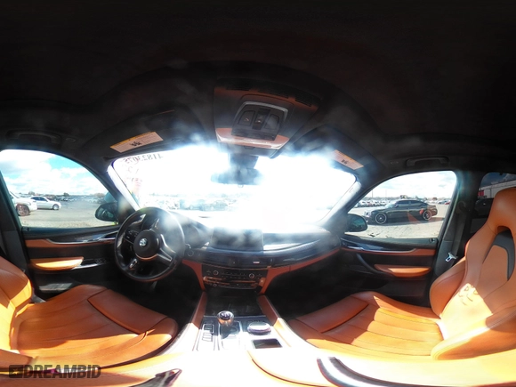 2018 BMW X5 M with VIN 5YMKT6C5XJ0Y83155, listed as a IAAI auction lot 41823075 with 55,897 mi miles. Bid and sale history available at carsss.com. Image 17.