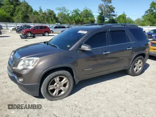 2008 GMC Acadia SLT1 z VIN 1GKEV23738J138895, wystawiony jako Copart lot #54768535 z przebiegiem 202 687 mil mil oraz Szkoda całkowita • Salvage title. Historia ofert i sprzedaży dostępna na DreamBid. Obrazek 1.
