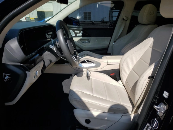 2020 Mercedes-Benz GLE 450 with VIN 4JGFB5KB6LA217594, listed as a Copart auction lot 58564685 with 80,188 mi miles and Salvage title. Bid and sale history available at DreamBid. Image 7.