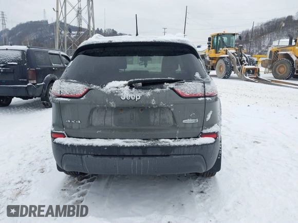 2019 Jeep Cherokee Latitude Plus with VIN 1C4PJMLB9KD399289, listed as a IAAI auction lot 41314743 with 84,726 mi miles. Bid and sale history available at carsss.com. Image 16.