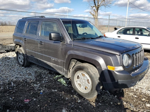2016 Jeep Patriot Sport with VIN 1C4NJPBA0GD547080, listed as a Copart auction lot 48004375 with 101,705 mi miles and Salvage Title. Bid and sale history available at carsss.com. Image 4.