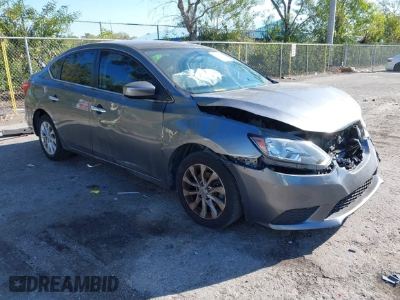 2019 Nissan Sentra SV with VIN 3N1AB7AP2KY445046, listed as a IAAI auction lot 41772474 with 109,105 mi miles and . Bid and sale history available at DreamBid. Image 1.