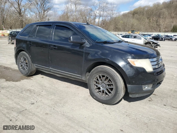 2010 Ford Edge SEL with VIN 2FMDK4JC0ABB59947, listed as a Copart auction lot 52544035 with 265,743 mi miles and Salvage Title. Bid and sale history available at carsss.com. Image 4.