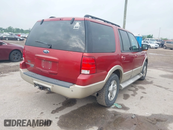 2006 Ford Expedition Eddie Bauer z VIN 1FMFU17506LA77220, wystawiony jako IAAI lot #42111670 z przebiegiem Nie podano mil oraz . Historia ofert i sprzedaży dostępna na DreamBid. Obrazek 4.