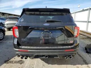 2023 Ford Explorer ST with VIN 1FM5K8GC0PGC06785, listed as a Copart auction lot 44455585 with 12,986 mi miles and Salvage Title. Bid and sale history available at carsss.com. Image 6.