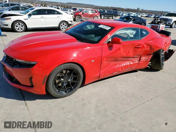 2022 Chevrolet Camaro 1LT z VIN 1G1FB1RX6N0105605, wystawiony jako Copart lot #47825805 z przebiegiem 37 913 mil mil oraz Szkoda całkowita • Salvage title. Historia ofert i sprzedaży dostępna na DreamBid. Obrazek 1.