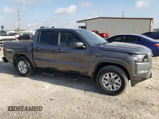 2022 Nissan Frontier SV with VIN 1N6ED1EJXNN650964, listed as a Copart auction lot 69568644 with 42,189 mi miles and Salvage Title. Bid and sale history available at carsss.com. Image 4.