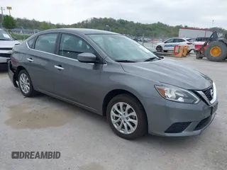 2019 Nissan Sentra SV with VIN 3N1AB7AP0KY393710, listed as a IAAI auction lot 42077504 with 46,445 mi miles and . Bid and sale history available at DreamBid. Image 1.