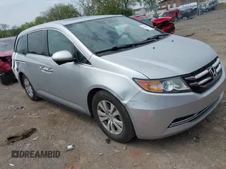 2014 Honda Odyssey EX-L with VIN 5FNRL5H60EB115792, listed as a IAAI auction lot 42064607 with 191,055 mi miles and . Bid and sale history available at carsss.com. Image 1.