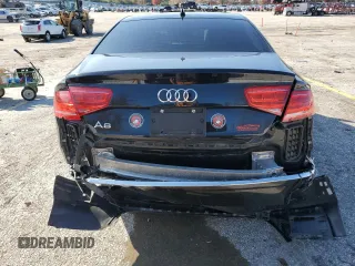 2013 Audi A8 3.0L with VIN WAUAGAFD0DN002546, listed as a Copart auction lot 81145504 with 107,079 mi miles and Salvage title. Bid and sale history available at DreamBid. Image 6.
