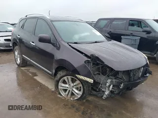 2013 Nissan Rogue S with VIN JN8AS5MT9DW030721, listed as a IAAI auction lot 41609857 with 143,024 mi miles. Bid and sale history available at carsss.com. Image 1.