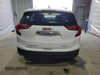 2020 GMC Terrain SLE with VIN 3GKALTEV0LL330198, listed as a Copart auction lot 51266175 with 47,384 mi miles and Salvage title. Bid and sale history available at DreamBid. Image 6.