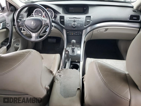 2013 Acura TSX with VIN JH4CU2F42DC003055, listed as a Copart auction lot 51117805 with 200,722 mi miles and Salvage title. Bid and sale history available at DreamBid. Image 8.