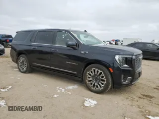 2023 GMC Yukon XL Denali Ultimate with VIN 1GKS2KKL7PR538324, listed as a Copart auction lot 43148215 with Not Provided miles and Salvage Title. Bid and sale history available at carsss.com. Image 4.