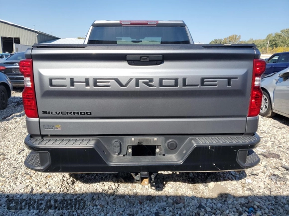 2020 Chevrolet Silverado 1500 Work Truck with VIN 3GCUYAEF0LG335756, listed as a Copart auction lot 75724704 with 79,866 mi miles and Salvage Title. Bid and sale history available at DreamBid. Image 6.