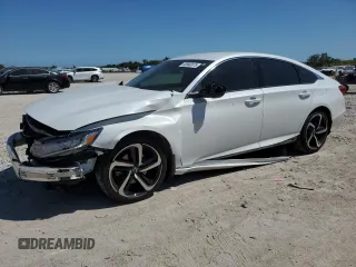 2022 Honda Accord Sedan Sport SE with VIN 1HGCV1F45NA081515, listed as a Copart auction lot 48940575 with 81,287 mi miles and Salvage Title. Bid and sale history available at carsss.com. Image 1.