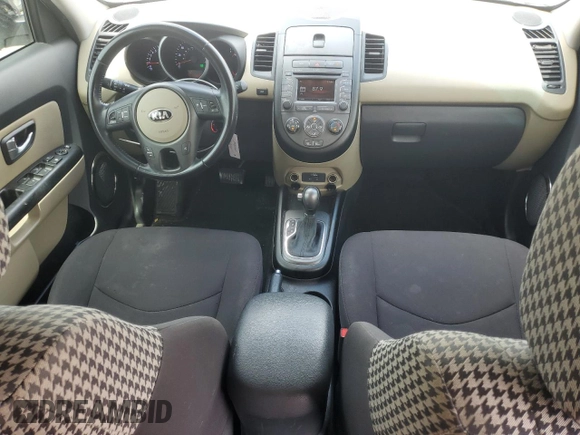 2013 Kia Soul + with VIN KNDJT2A64D7537509, listed as a Copart auction lot 52128315 with 113,890 mi miles and Salvage Title. Bid and sale history available at carsss.com. Image 8.