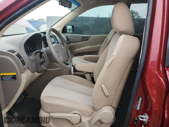 2012 Kia Sedona LX with VIN KNDMG4C78C6438585, listed as a Copart auction lot 50383715 with 85,763 mi miles and Salvage Title. Bid and sale history available at carsss.com. Image 7.