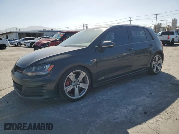 2017 Volkswagen GTI S z VIN 3VW547AU6HM048290, wystawiony jako Copart lot #55646065 z przebiegiem 83 581 mil mil oraz Szkoda całkowita • Salvage title. Historia ofert i sprzedaży dostępna na DreamBid. Obrazek 1.