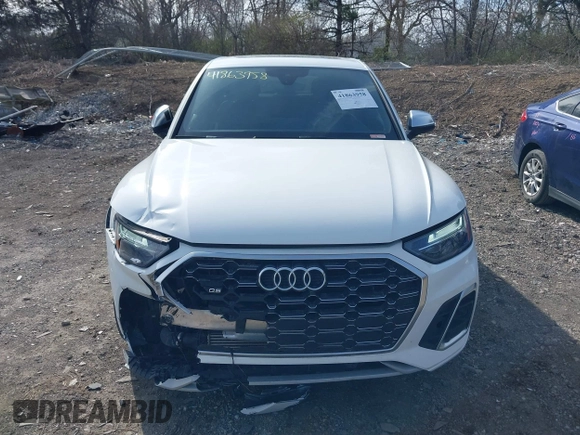 2023 Audi SQ5 Sportback Premium with VIN WA114AFY4P2058990, listed as a IAAI auction lot 41863958 with 55,000 mi miles and . Bid and sale history available at DreamBid. Image 12.