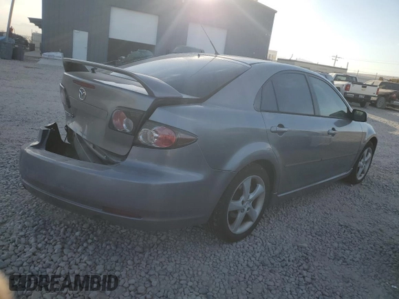 2007 Mazda 6 i Sport VE with VIN 1YVHP84C775M21769, listed as a Copart auction lot 74559704 with 191,361 mi miles and Salvage Title. Bid and sale history available at DreamBid. Image 3.