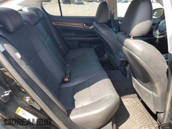 2014 Lexus GS 350 with VIN JTHBE1BL8E5035028, listed as a Copart auction lot 52447795 with 41,766 mi miles and Salvage Title. Bid and sale history available at carsss.com. Image 10.