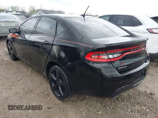 2015 Dodge Dart SXT with VIN 1C3CDFBB9FD227969, listed as a IAAI auction lot 42103198 with 174,022 mi miles. Bid and sale history available at carsss.com. Image 3.