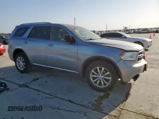 2018 Dodge Durango SXT with VIN 1C4RDJAG9JC330796, listed as a Copart auction lot 49959175 with 107,140 mi miles and Salvage Title. Bid and sale history available at DreamBid. Image 4.