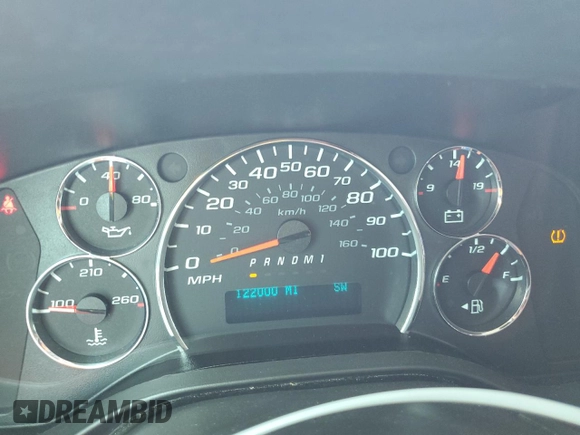 2018 Chevrolet Express Cargo Van with VIN 1GCWGAFP6J1217404, listed as a Copart auction lot 68947454 with 122,000 mi miles and Salvage Title. Bid and sale history available at carsss.com. Image 9.