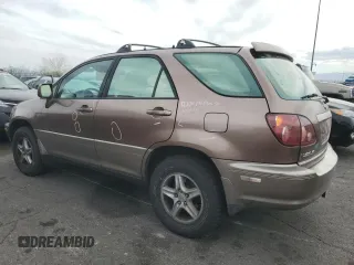 1999 Lexus RX 300 with VIN JT6HF10U1X0071946, listed as a Copart auction lot 53566055 with 133,138 mi miles and Salvage Title. Bid and sale history available at DreamBid. Image 2.