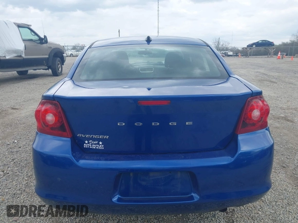2014 Dodge Avenger SE with VIN 1C3CDZAB9EN235338, listed as a IAAI auction lot 41941403 with 144,085 mi miles. Bid and sale history available at carsss.com. Image 16.
