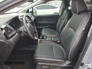 2024 Honda Odyssey Elite with VIN 5FNRL6H96RB004072, listed as a Copart auction lot 42654965 with 4,727 mi miles and Salvage Title. Bid and sale history available at carsss.com. Image 7.