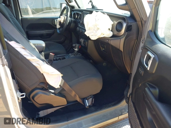 2020 Jeep Wrangler Sport S with VIN 1C4GJXAN5LW146068, listed as a IAAI auction lot 42071619 with 51,238 mi miles and . Bid and sale history available at DreamBid. Image 5.