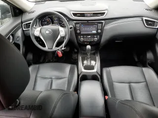 2016 Nissan Rogue SL with VIN 5N1AT2MV9GC742768, listed as a Copart auction lot 48130555 with 53,733 mi miles and Salvage Title. Bid and sale history available at DreamBid. Image 8.