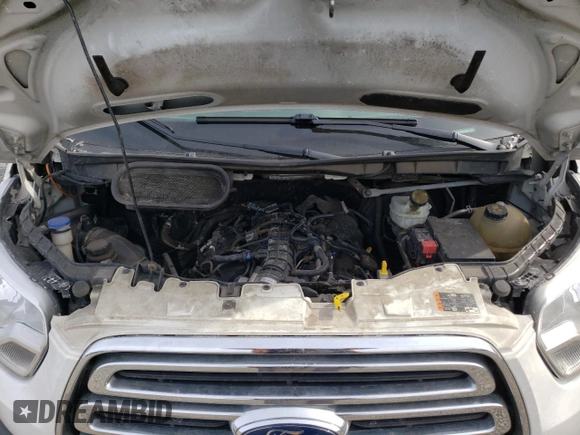 2019 Ford Transit Passenger XL with VIN 1FBAX2CG2KKA94222, listed as a Copart auction lot 45321075 with Not Provided miles and Salvage Title. Bid and sale history available at carsss.com. Image 12.