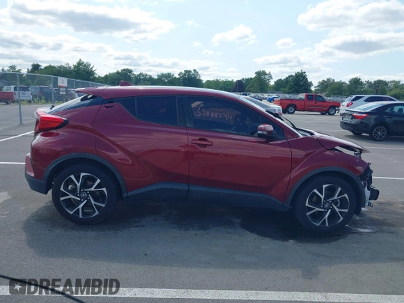 2018 Toyota C-HR XLE with VIN NMTKHMBX0JR030776, listed as a IAAI auction lot 39888594 with 73,011 mi miles and . Bid and sale history available at DreamBid. Image 14.