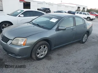 2009 Mitsubishi Galant ES with VIN 4A3AB36F89E028640, listed as a IAAI auction lot 41637431 with 151,153 mi miles. Bid and sale history available at carsss.com. Image 2.