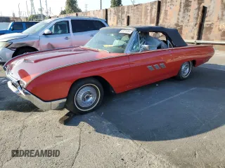 1963 Ford Thunderbird with VIN 3Y85Z160368, listed as a Copart auction lot 83225364 with 55,584 mi miles and Clean Title. Bid and sale history available at DreamBid. Image 1.