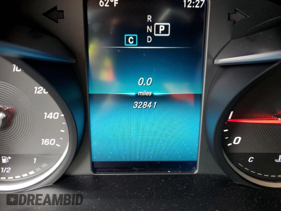 2020 Mercedes-Benz GLC with VIN W1N0G8DB9LF796540, listed as a Copart auction lot 66712382 with 32,841 mi miles. Bid and sale history available at carsss.com. Image 8.