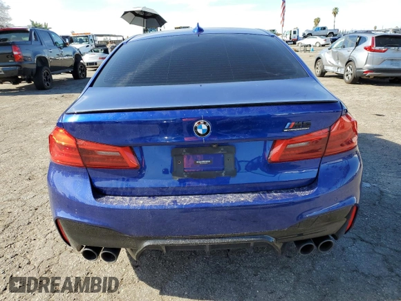 2019 BMW M5 Competition with VIN WBSJF0C53KB446752, listed as a Copart auction lot 37760913 with 34,595 mi miles. Bid and sale history available at carsss.com. Image 6.