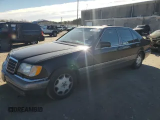1995 Mercedes-Benz S with VIN WDBGA51E7SA246509, listed as a Copart auction lot 79333654 with 143,257 mi miles and Clean Title. Bid and sale history available at DreamBid. Image 1.