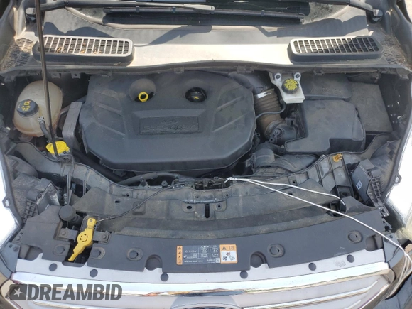2018 Ford Escape Titanium with VIN 1FMCU9J91JUA47420, listed as a Copart auction lot 61846795 with 77,246 mi miles and Salvage title. Bid and sale history available at DreamBid. Image 12.