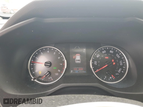 2021 Toyota RAV4 XLE Premium with VIN 2T3A1RFV5MC152318, listed as a Copart auction lot 62899735 with 41,376 mi miles and Salvage title. Bid and sale history available at DreamBid. Image 9.