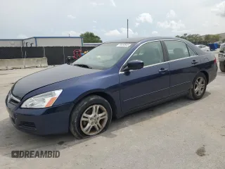 2006 Honda Accord LX SE z VIN 1HGCM56396A108332, wystawiony jako Copart lot #56050845 z przebiegiem 121 323 mil mil oraz Szkoda całkowita • Salvage title. Historia ofert i sprzedaży dostępna na DreamBid. Obrazek 1.