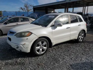 2007 Acura RDX Tech Pkg with VIN 5J8TB185X7A024552, listed as a Copart auction lot 42318055 with 239,867 mi miles and Salvage Title. Bid and sale history available at carsss.com. Image 1.