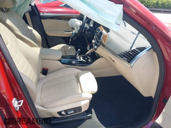 2021 BMW X4 xDrive30i with VIN 5UX2V1C07M9F59530, listed as a IAAI auction lot 42484957 with Not provided miles and . Bid and sale history available at DreamBid. Image 5.
