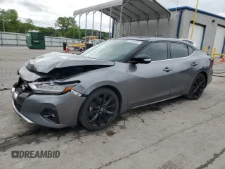2020 Nissan Maxima SR z VIN 1N4AA6EV1LC376370, wystawiony jako Copart lot #54069605 z przebiegiem 79 268 mil mil oraz Szkoda całkowita • Salvage title. Historia ofert i sprzedaży dostępna na DreamBid. Obrazek 1.