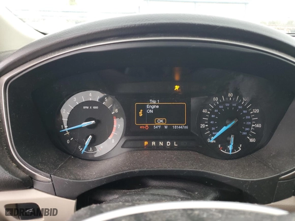 2017 Ford Fusion SE with VIN 3FA6P0H73HR145297, listed as a Copart auction lot 83535114 with 181,447 mi miles and Salvage Title. Bid and sale history available at carsss.com. Image 9.