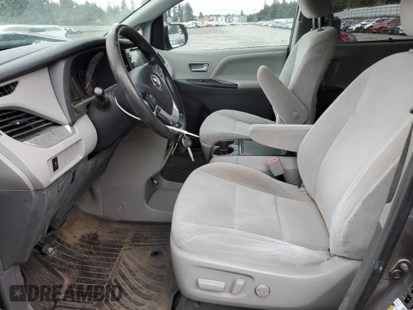 2016 Toyota Sienna LE AAS with VIN 5TDKK3DC4GS754745, listed as a Copart auction lot 51305135 with 104,782 mi miles and Salvage Title. Bid and sale history available at carsss.com. Image 7.